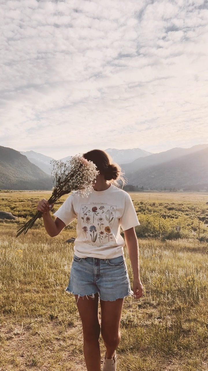 Fiat Floral Garden Tee – January Jane Shop