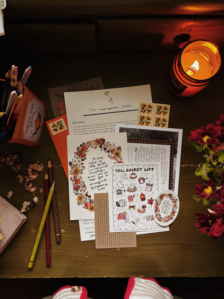 Marigold Post: October Edition