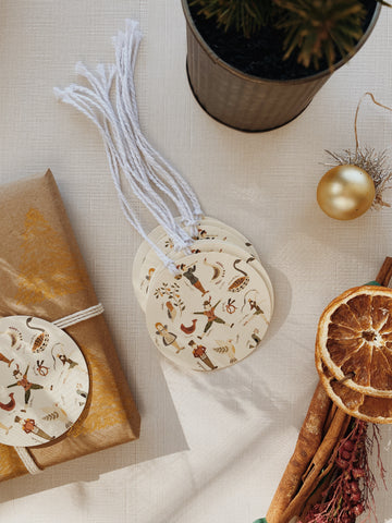 Twelve Days of Christmas Gift Tags
