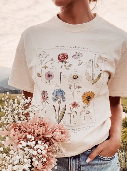 Fiat Floral Garden Tee – January Jane Shop