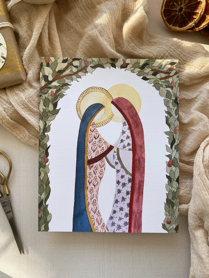 Magnificat Folk Print