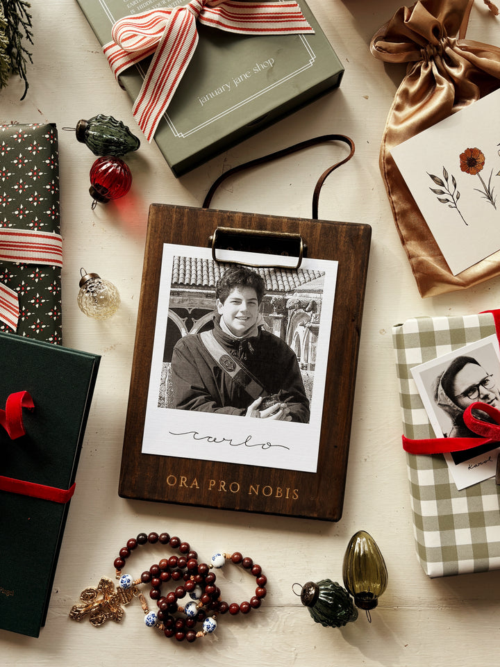 Vintage Wooden Clipboard