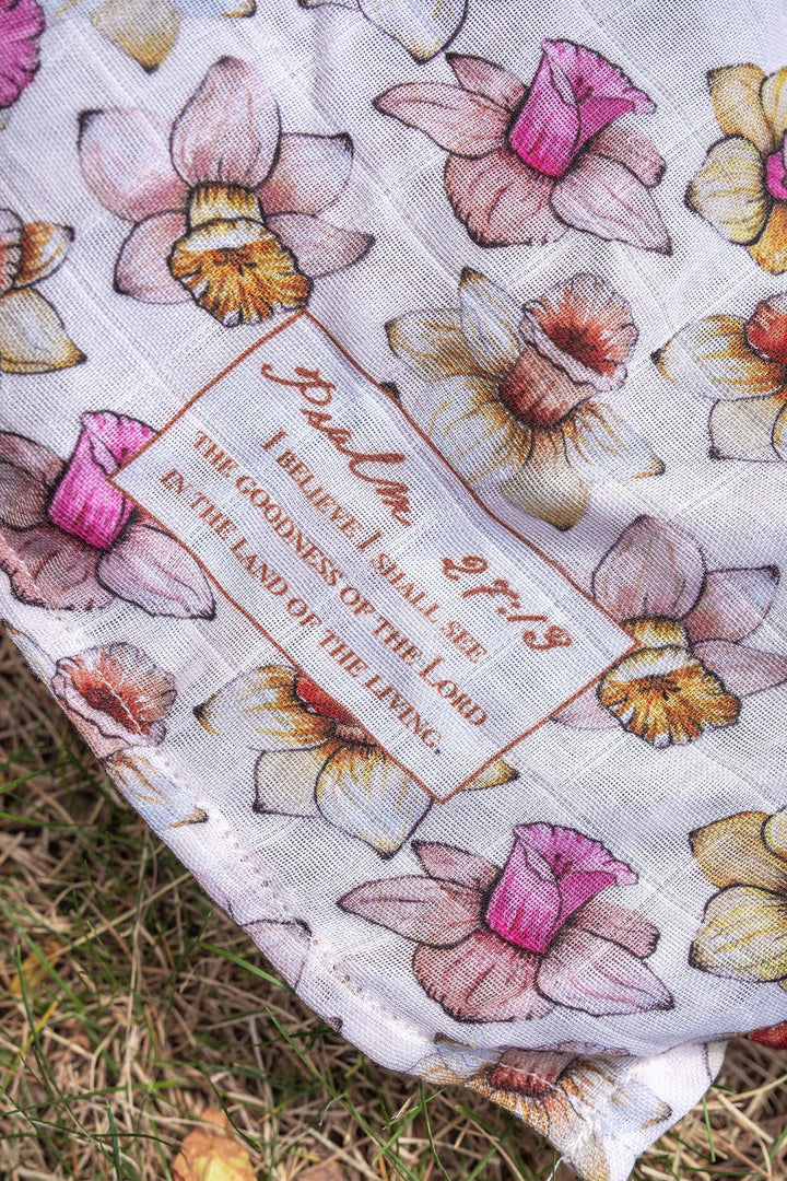 Psalm 27 Muslin Swaddles