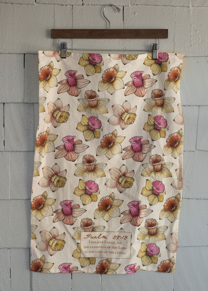 Psalm 27 Tea Towels