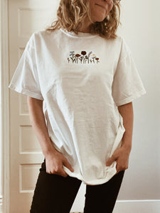 Little Way Embroidered Tee