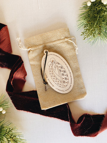 Wooden Christmas Ornament