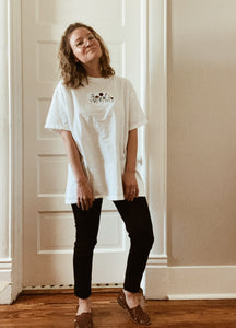 Little Way Embroidered Tee