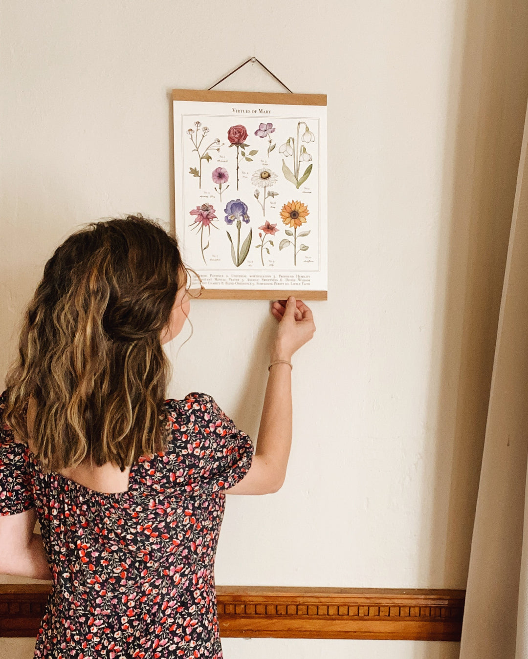 Wooden Banner Hanger