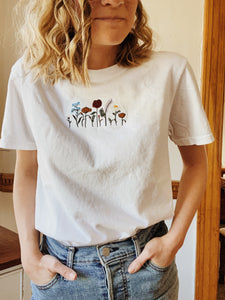 Little Way Embroidered Tee