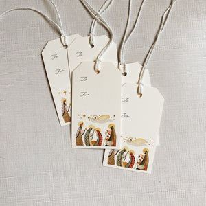 Nativity Gift Tags