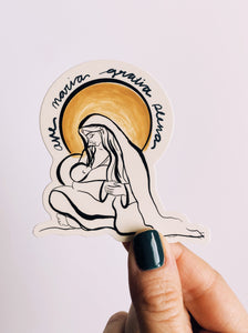 Ave Maria Vinyl Sticker