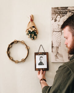 Vintage Wooden Clipboard