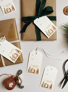 Nativity Gift Tags