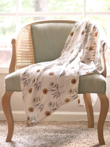 Holy Family Muslin Swaddle Blanket