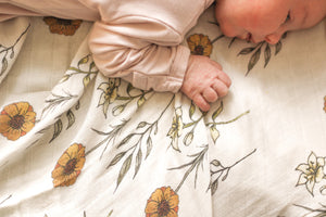 Holy Family Muslin Swaddle Blanket