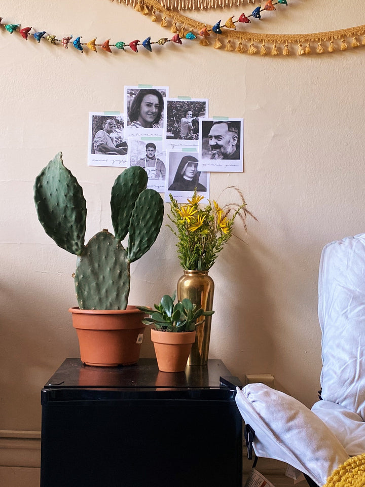 Single Polaroid Saint Print