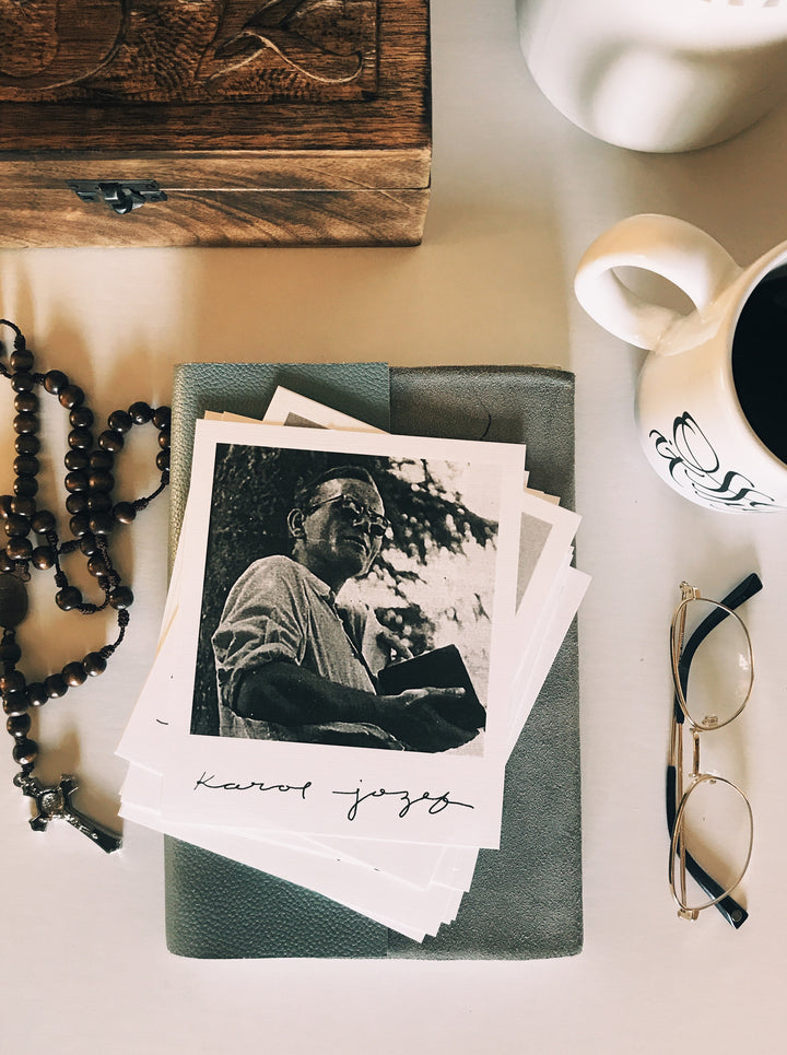 Single Polaroid Saint Print