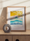 Frassati Mountain Giclee Print
